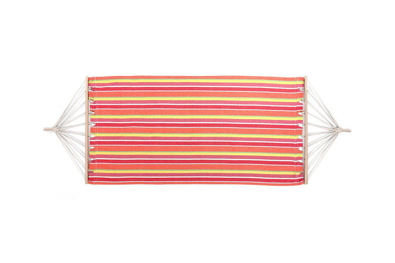 Hangmat met houtbar en vulling Tropical