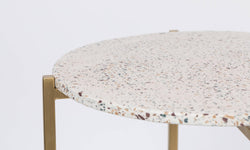 Bijzettafel Norris terrazzo