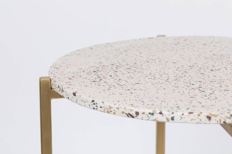Bijzettafel Norris terrazzo