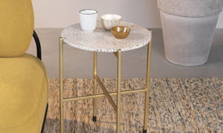 Bijzettafel Norris terrazzo