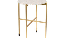Bijzettafel Norris terrazzo