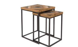 Bijzettafeltje van bamboe 40 cm | Nusa Living