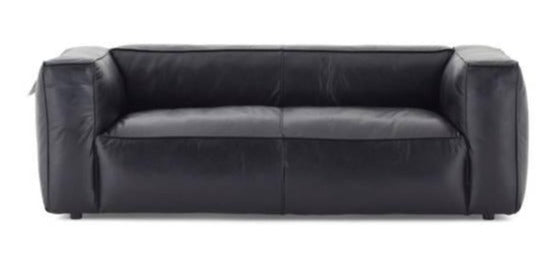 2-zitsbank Tribeca leer