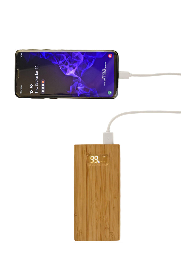 Bamboo powerbank Aafje