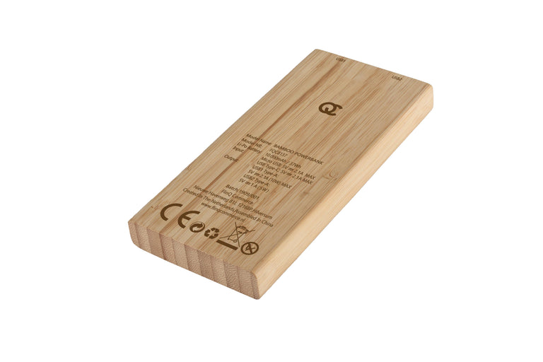 Bamboo powerbank Aafje