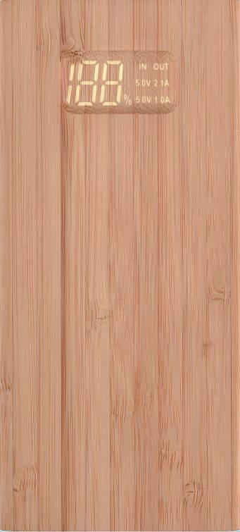 Bamboo powerbank Aafje