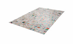Vloerkleed Metallic handgemaakt leer
