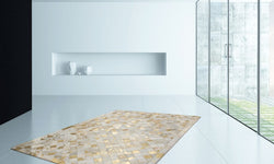 Vloerkleed Temple handgemaakt leer