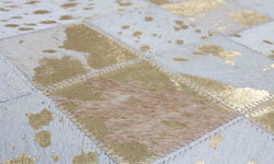 Vloerkleed Temple handgemaakt leer