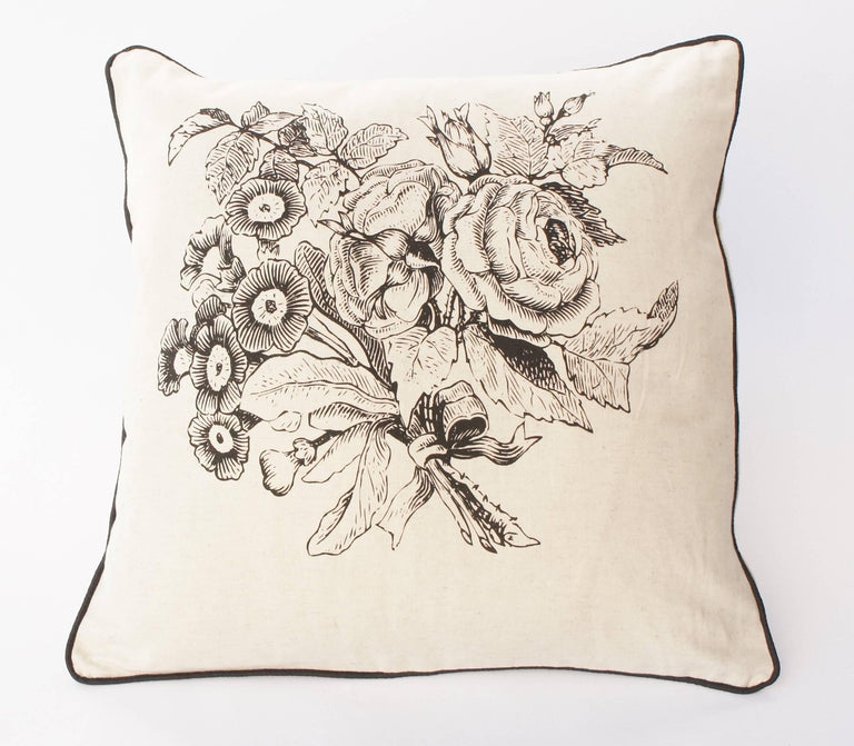Set van 2 Sierkussens Vintage Rose
