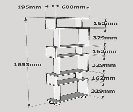 Boekenkast Art