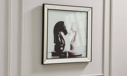 Ingelijste print Chess