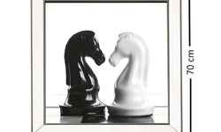 Ingelijste print Chess