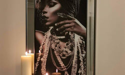 Ingelijste print Diamonds