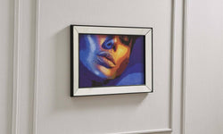 Ingelijste print Eclectic Face