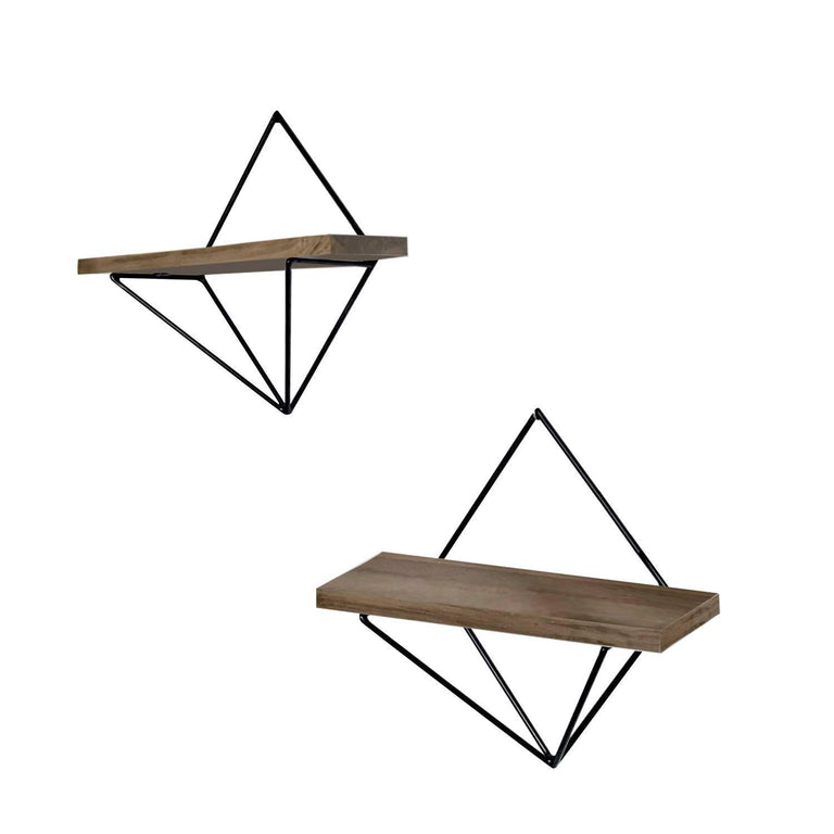 Set van 2 wandplanken Nuri