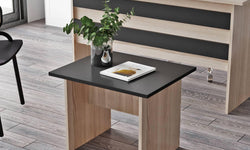 Set van bureau met bijzettafel en 3 opbergkasten Jill