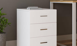Set van bureau met bijzettafel en ladekastje Chip