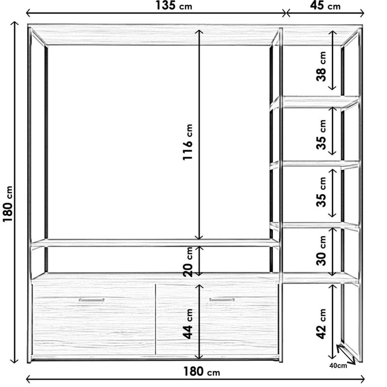 TV-meubel Lila