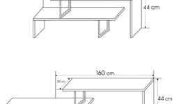 TV-meubel Minthe