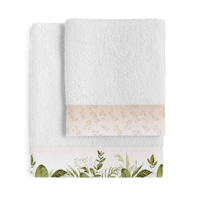 Set van 2 handdoeken Herbal