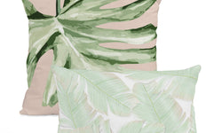 Set van 2 kussenhoezen Delicate Leafs