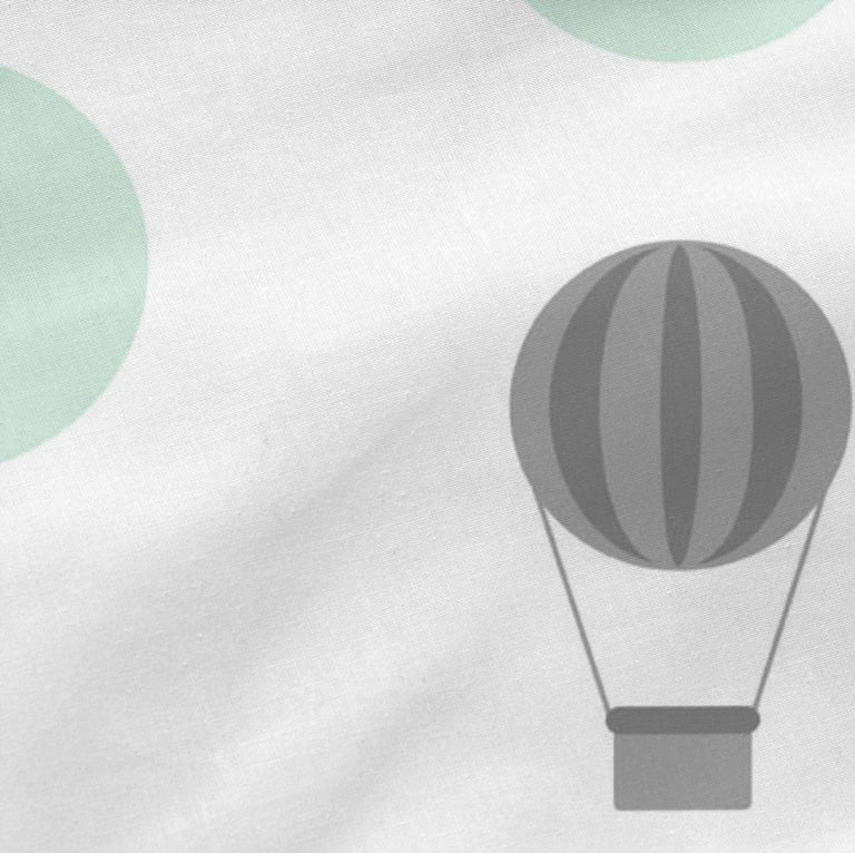 Kinderhoeslaken Air Balloon