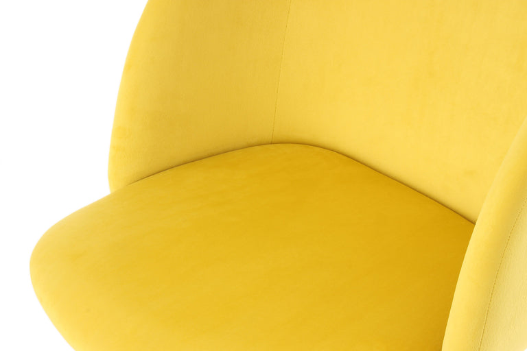 Set van 2 eetkamerstoelen Celine velvet
