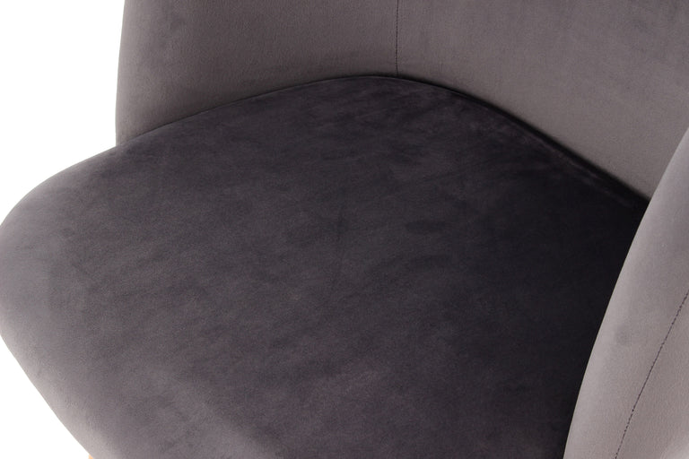 Set van 2 eetkamerstoelen Celine velvet