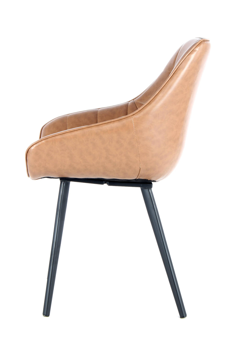 Set van 2 eetkamerstoelen Demi