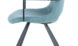 Set van 2 eetkamerstoelen Josephine armleuning