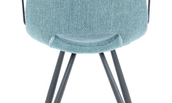 Set van 2 eetkamerstoelen Josephine armleuning