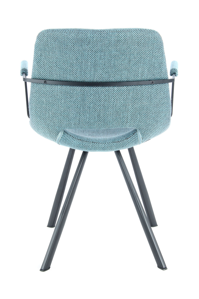 Set van 2 eetkamerstoelen Josephine armleuning