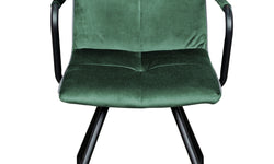 Set van 2 eetkamerstoelen Jules armleuning