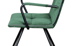 Set van 2 eetkamerstoelen Jules armleuning