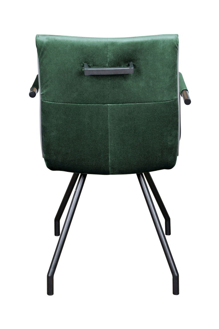 Set van 2 eetkamerstoelen Jules armleuning