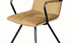 Set van 2 eetkamerstoelen Jules armleuning
