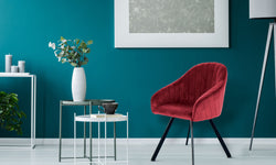 Set van 2 eetkamerstoelen Jules velvet