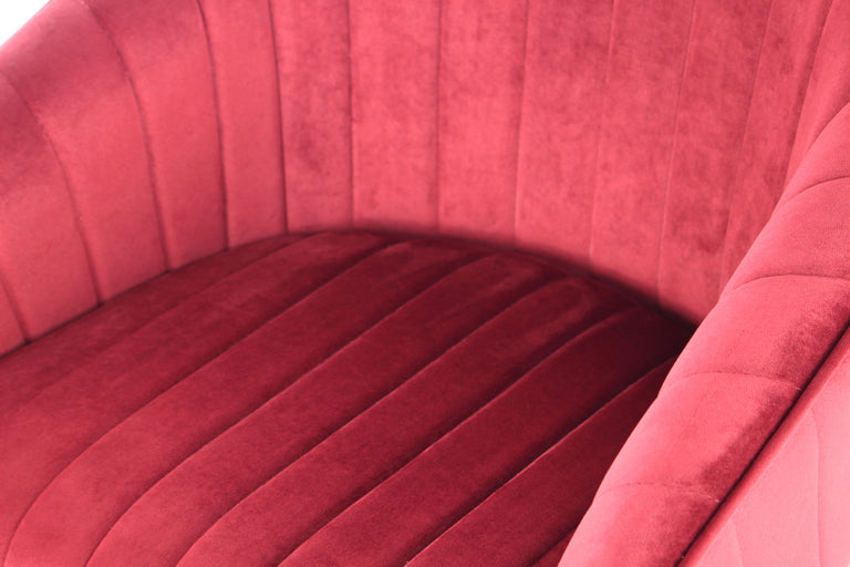 Set van 2 eetkamerstoelen Jules velvet