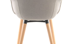 Set van 2 eetkamerstoelen Winston