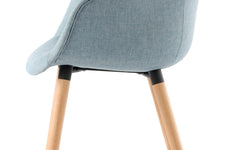 Set van 2 eetkamerstoelen Winston