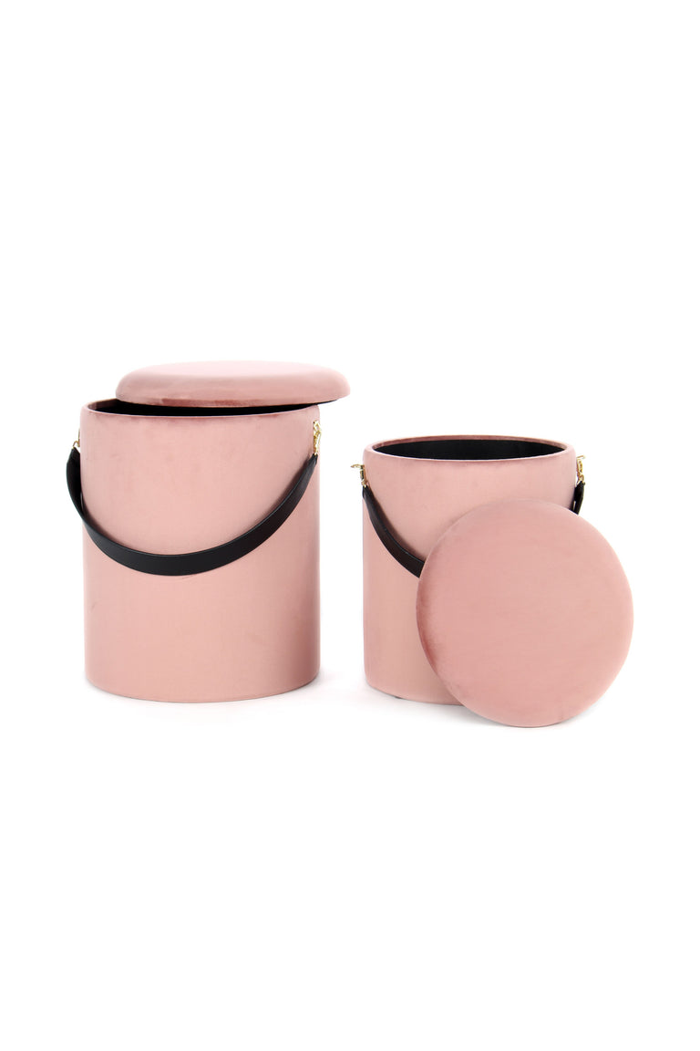 Set van 2 poefs Arabella