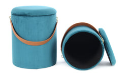 Set van 2 poefs Arabella