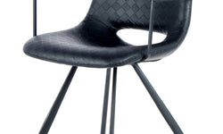 Set van 2 eetkamerstoelen Josephine armleuning
