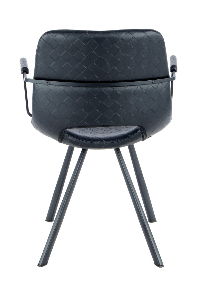 Set van 2 eetkamerstoelen Josephine armleuning