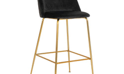 Set van 2 barkrukken Layla velvet
