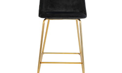 Set van 2 barkrukken Layla velvet