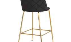 Set van 2 barkrukken Layla velvet