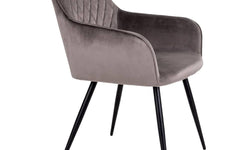 Set van 2 eetkamerstoelen Leemann velvet