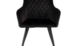 Set van 2 eetkamerstoelen Leemann velvet